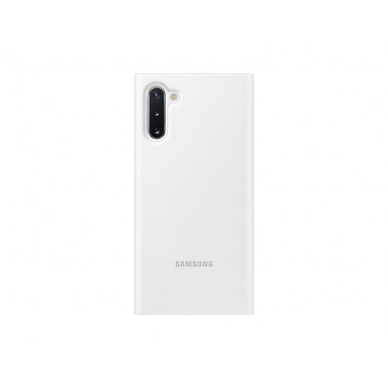 Samsung Galaxy Note 10 LED View Kılıf - Beyaz EF-NN970PWEGTR