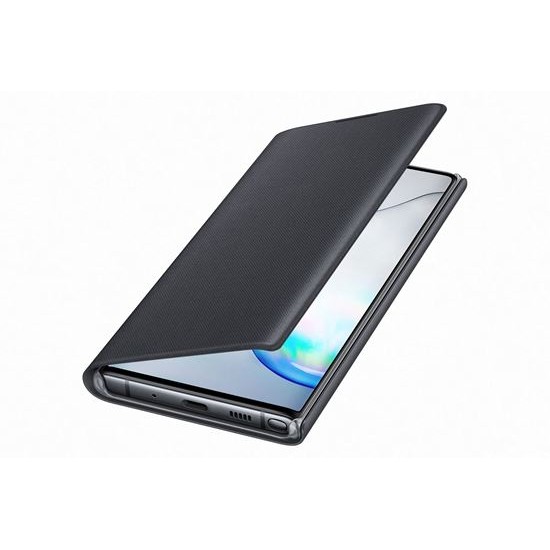 Samsung Galaxy Note 10 LED View Kılıf - Siyah EF-NN970PBEGTR
