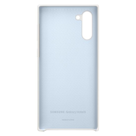 Samsung Galaxy Note 10 Silikon Kılıf - Beyaz EF-PN970TWEGWW