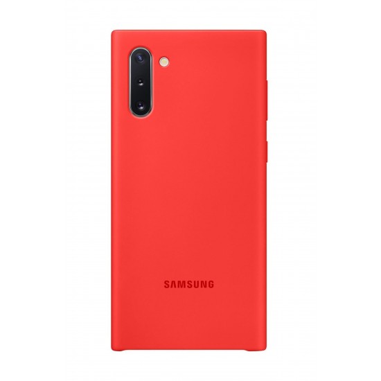 Samsung Galaxy Note 10 Silikon Kılıf - Kırmızı EF-PN970TREGWW