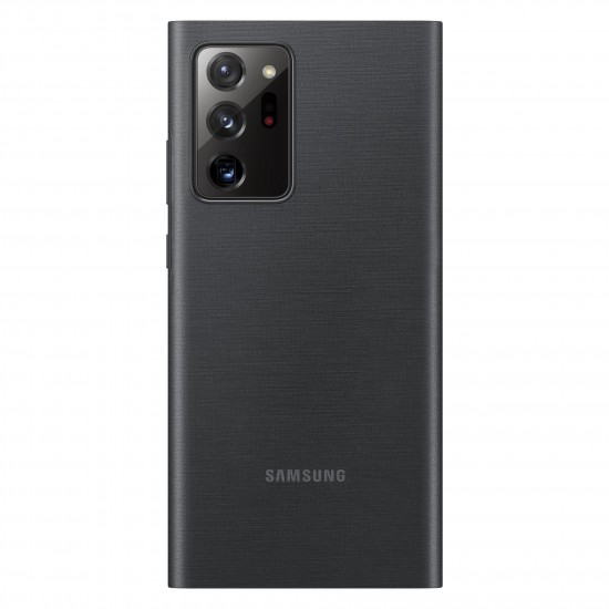 Samsung Galaxy Note 20 Ultra Led View Kapaklı Kılıf - Siyah