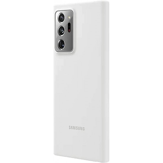 Samsung Galaxy Note 20 Ultra Silikon Kılıf - Beyaz EF-PN985TWEGWW