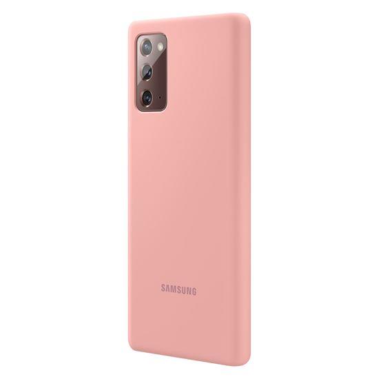 Samsung Galaxy Note20 Silikon Kılıf - Bronz EF-PN980TAEGWW
