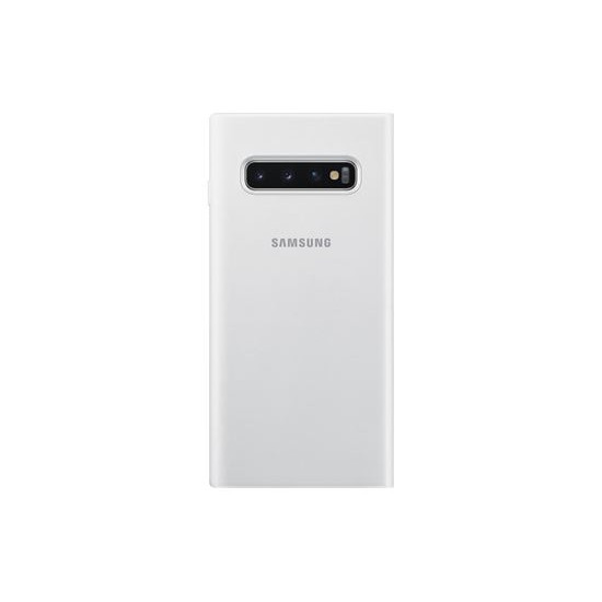 Samsung Galaxy S10 LED View Kılıf - Beyaz EF-NG973PWEGWW