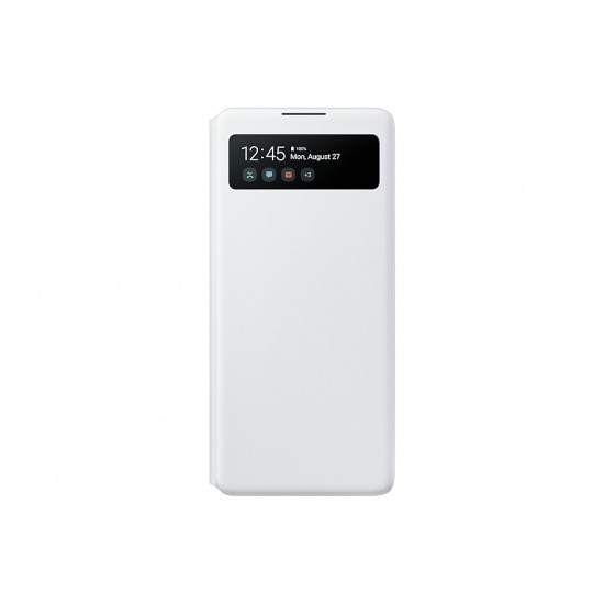 Samsung Galaxy S10 Lite S-View Kılıf - Beyaz EF-EG770PWEGWW
