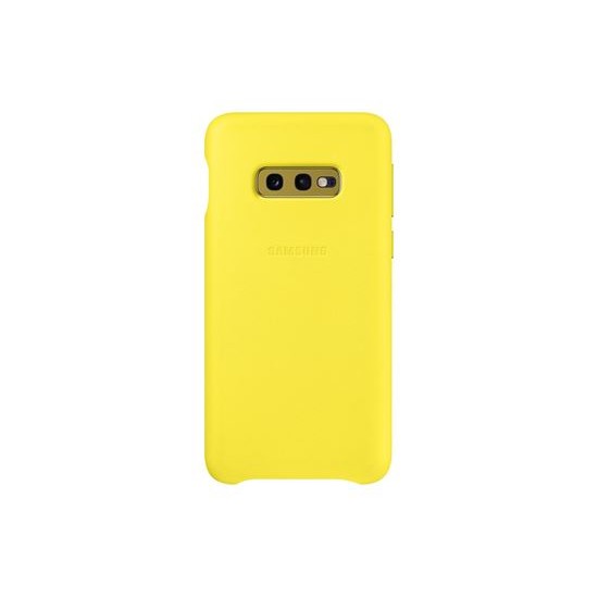Samsung Galaxy S10e Deri Kılıf Sarı - EF-VG970LYEGWW