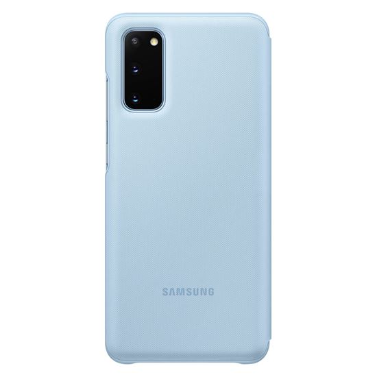 Samsung Galaxy S20 LED View Kılıf - Mavi EF-NG980PLEGTR