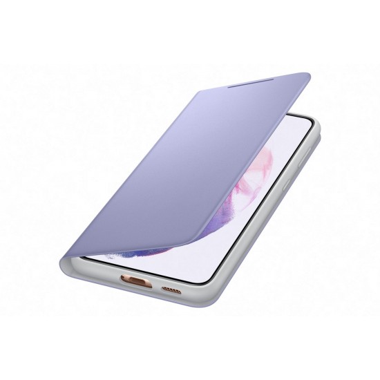 Samsung Galaxy S21+ Akıllı Led View Kılıf - Mor