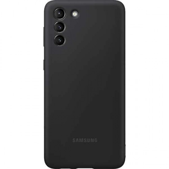 Samsung Galaxy S21+ Plus Silikon Kılıf - Siyah EF-PG996TBEGWW