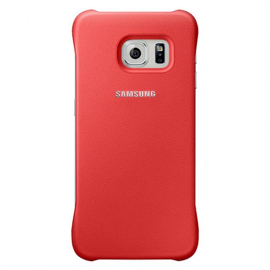 Samsung Galaxy S6 Edge Korumalı Kılıf Kırmızı EF-YG925BPEGWW