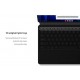 Samsung Tab S7 Plus Türkçe Q Klavyeli KILIF EF-DT970BBEGTR