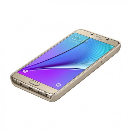 Samsung Note5 Kablosuz Şarjlı Kılıf Altın EP-TN920BFEGWW