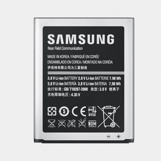 Samsung S3 SIII Orijinal Pili Batarya 2100 mAh EB-L1G6LLUCSTD