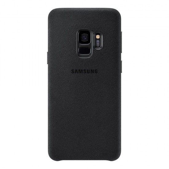Samsung S9 G960 Alcantara Kılıf Siyah EF-XG960ABEGWW