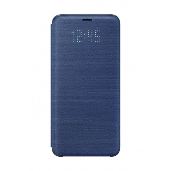 Samsung S9 G960 LED View Kılıf Mavi EF-NG960PLEGWW