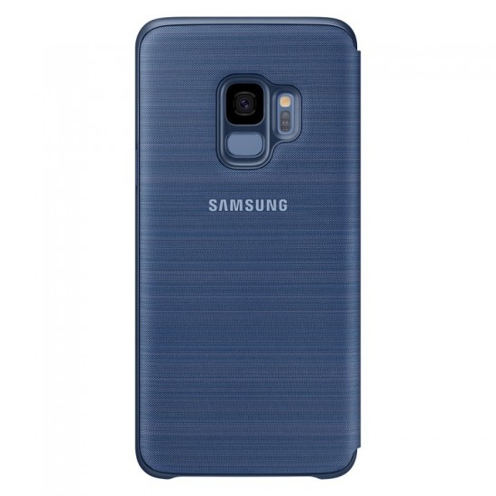 Samsung S9 G960 LED View Kılıf Mavi EF-NG960PLEGWW