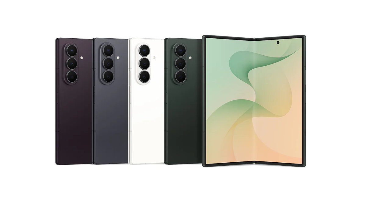 Galaxy Z Fold8 Ultra dört renk, biri açık