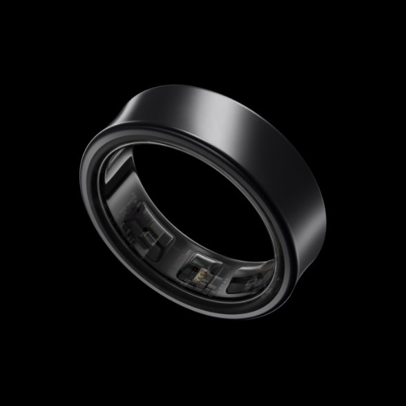 Galaxy Ring Siyah Titanyum