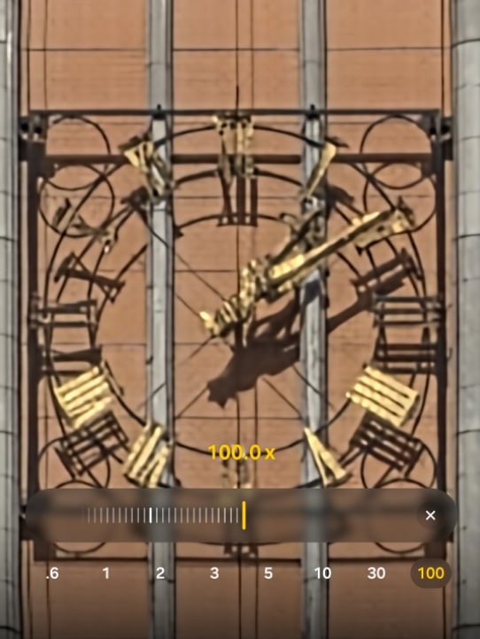 100x Space Zoom örneği