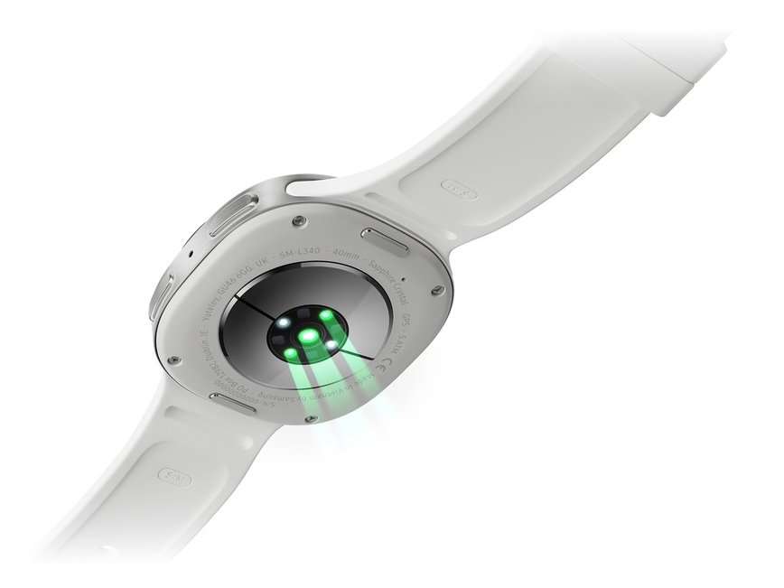 Galaxy Watch9 arka yüzündeki BioActive sensör