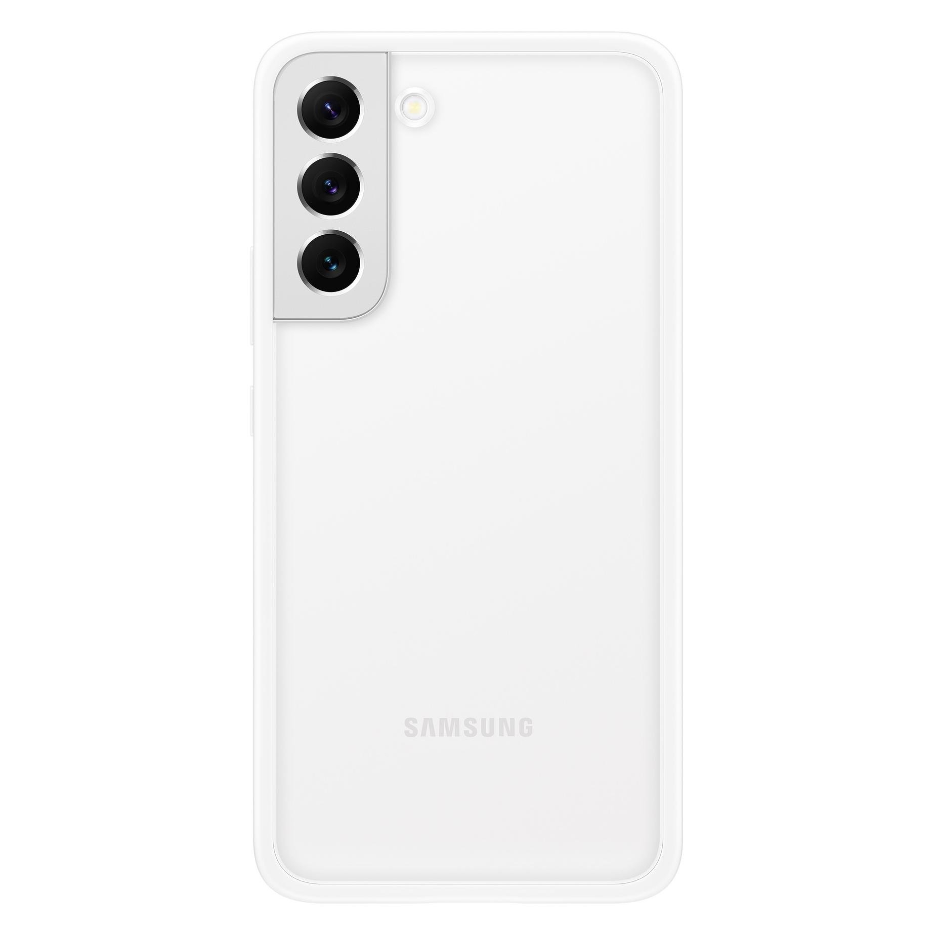 Samsung S22+ Plus Çerçeveli Kılıf - Beyaz EF-MS906CWEGWW Samsung S22+ Plus Çerçeveli Kılıf - Beyaz EF-MS906CWEGWW detay