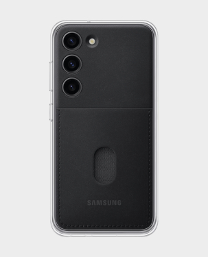 Samsung Galaxy S23 Çerçeve Kartlıklı Koruma Kılıfı SİYAH - EF-MS911CBEGWW