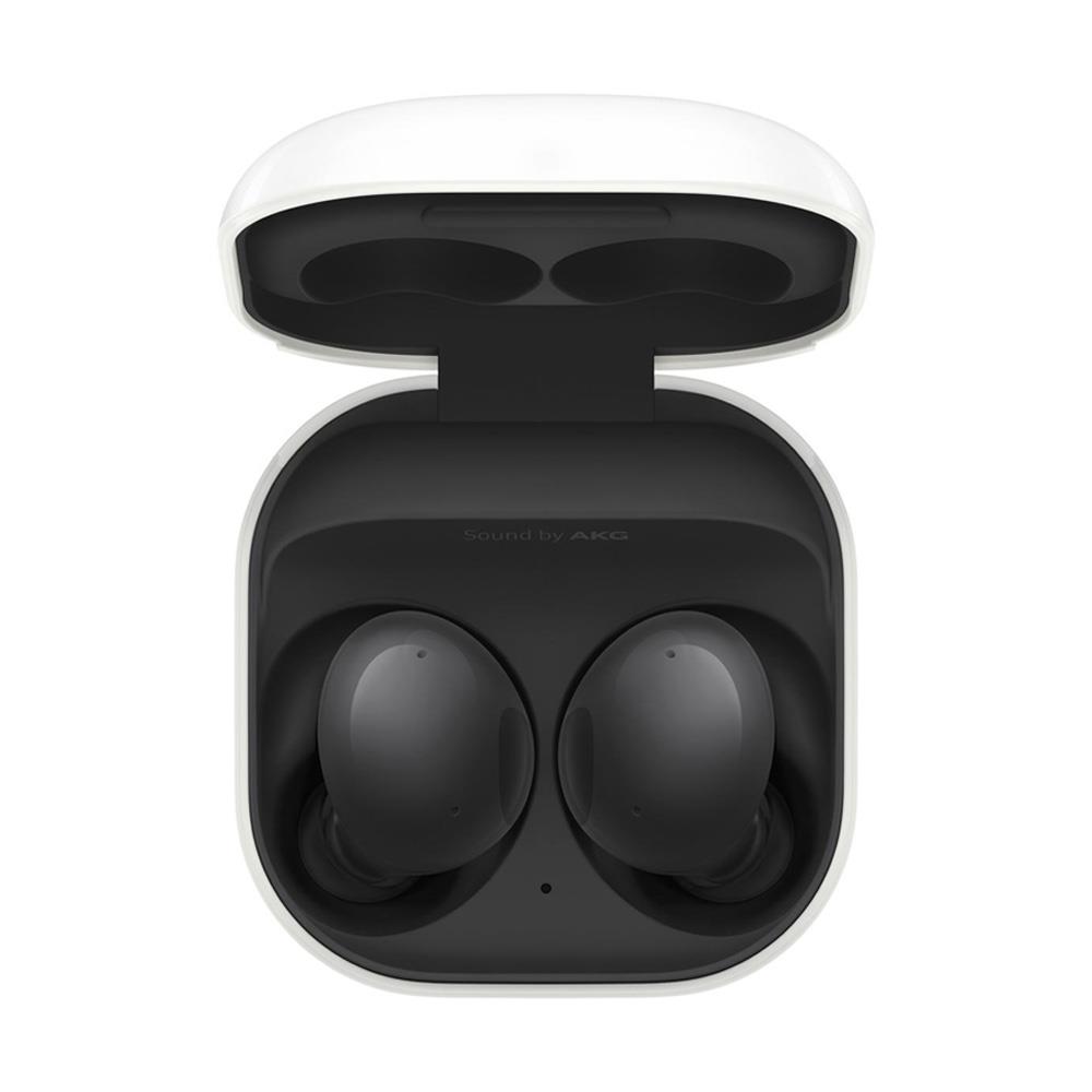 Samsung Buds 2 AKG Bluetooth Kulaklık - GRAFİT SM-R177NZKATUR Samsung Buds 2 AKG Bluetooth Kulaklık - GRAFİT SM-R177NZKATUR şarj kutusu açık