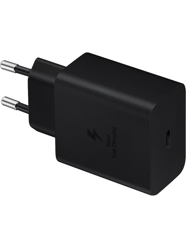 Samsung 45W Şarj Adaptörü ve 1.8m 5A USB-C Kablo Siyah - EP-T4511XBEGWW Samsung 45W Şarj Adaptörü ve 1.8m 5A USB-C Kablo Siyah - EP-T4511XBEGWW