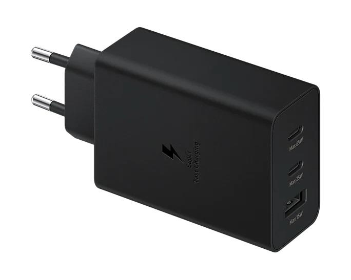 Samsung Hızlı Şarj Adaptörü Üçlü 65W-25W-15W EP-T6530NBEGWW Samsung Hızlı Şarj Adaptörü Üçlü 65W-25W-15W EP-T6530NBEGWW